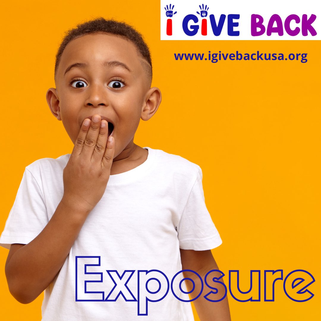 igivebackusa's tweet image. Exposure for our youth is at the core of our mission, our vision, and is the nucleus for every program we design and decision we make at #IGiveBack 💯 Get involved and help us impact our community! #igivebackusa #youth #family #youthdevelopment #exposure 

igivebackusa.org