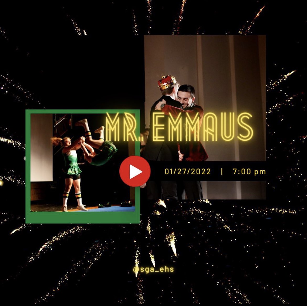 Hornets__Nest's tweet photo. Everyone pop out and watch mr.emmaus tonight ‼️ you don’t wanna miss this one 👀 @SGAEHS https://t.co/LuiYZ8XHjt