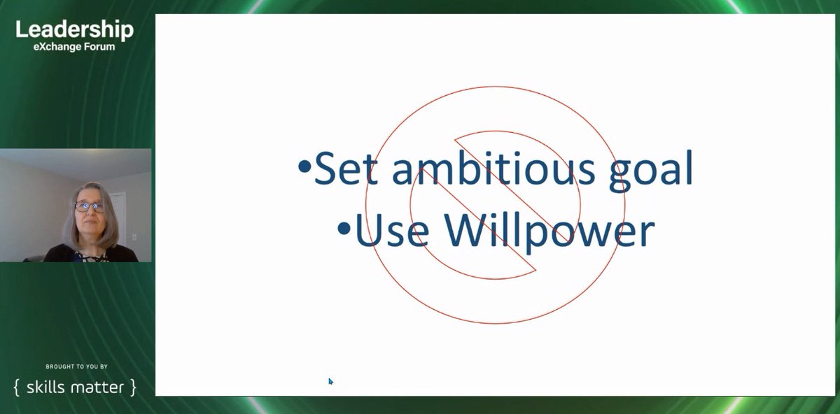 skillsmatter's tweet photo. Wondering why you dropped on your New Year's goals so quickly? Well, according to @2Heike it's due to goals that were too ambitious and relying too much on #willpower.
Now, do you want to know how to achieve those #goals?
Join us NOW at #LeadershipX: https://t.co/WIqaO6uN1L https://t.co/fCiYWyA6i3