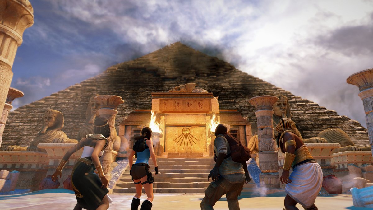thecrofttomb's tweet photo. #ThrowbackThursday ⏱
🎮 | #LaraCroftAndTheTempleOfOsiris (2014)
👨🏻‍💻 | @CrystalDynamics • @SquareEnix

New game celebration, new #TBT! We’re starting off with these official screenshots from the game 📌 (1/2)
_
#TR25 #LCToO https://t.co/tYiEDLIx3f