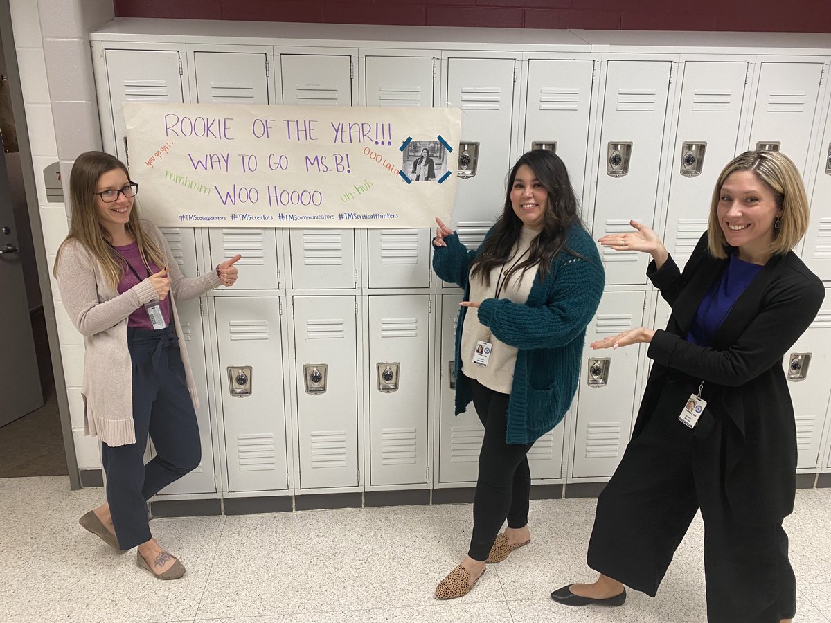 MariahMolina11's tweet photo. Congratulations ⁦@msbernabe_tms⁩ for winning Rookie Teacher of the Year!!! ⁦@HumbleISD_TMS⁩ is lucky to have you.  ⁦@Jennie_Marrs⁩ https://t.co/KBWvU9a0Re