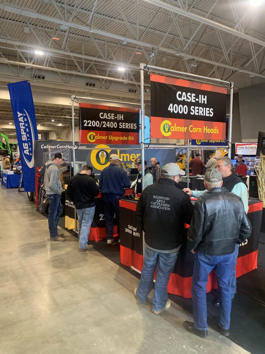 CalmerCornHeads's tweet photo. The crowd at the Sioux Falls Farm Show never fails to impress! 

Day 2 is underway, so stop by to talk #Harvest22 solutions with our experienced team at booth 200.
 
We'll be here until 5 PM today and 4 PM tomorrow. 

#WeLoveFarmShows #CalmerHarvest #Calmerized #RebuildBetter https://t.co/icA8V3cyzU