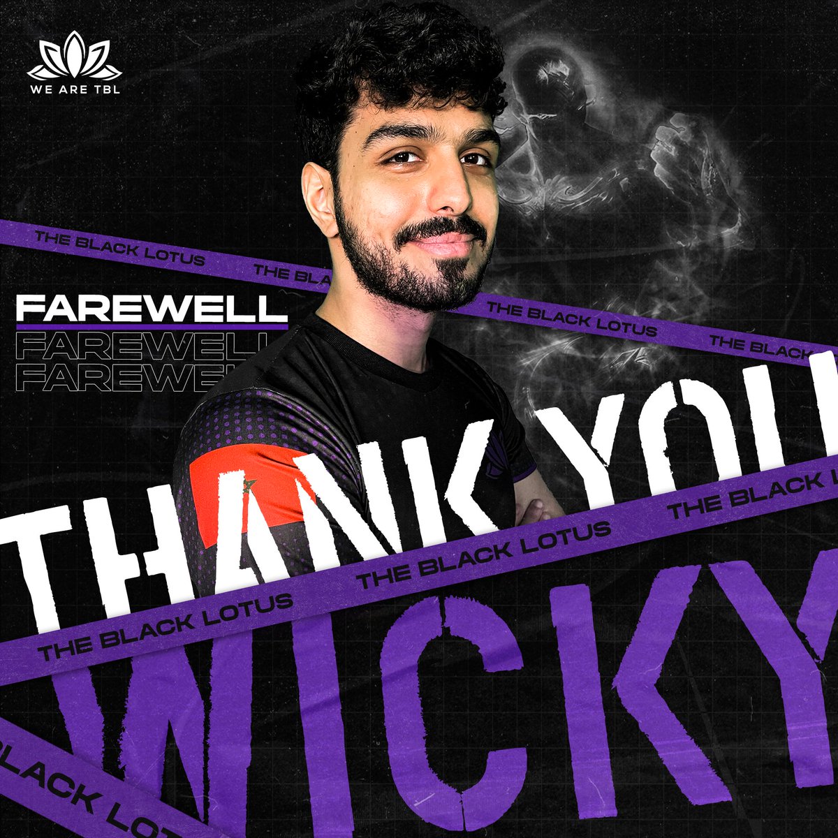 It is about time we say Goodbye to Wicky 📌 

Today, we are announcing the departure of our jungler Wicky. We would like to wish him good luck for his future plans and thank him for his hard work in the previous months, he played a huge part in most of our recent achievements. 💜