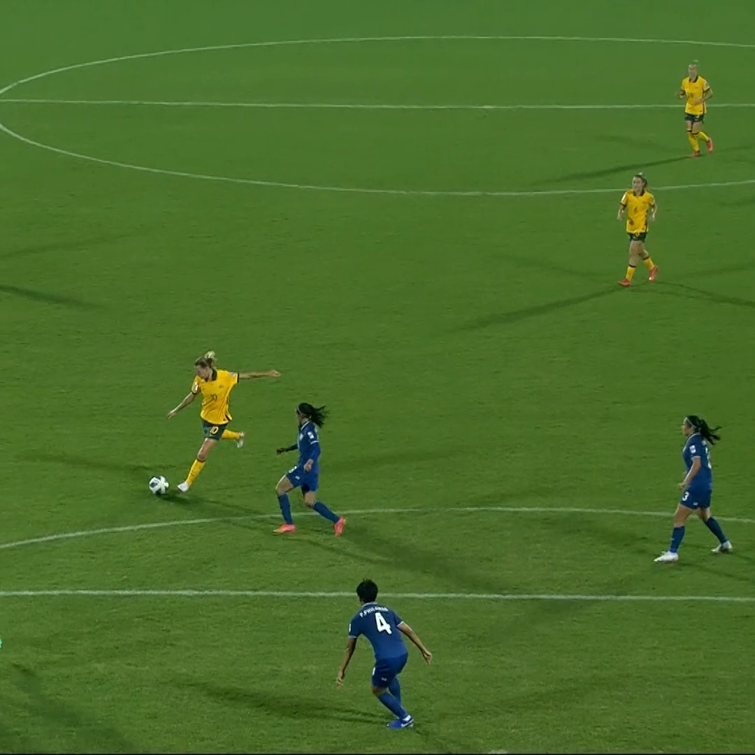 🇦🇺 @Em_surf with that pure 🔥🔥

#WAC2022 | #AUSvTHA