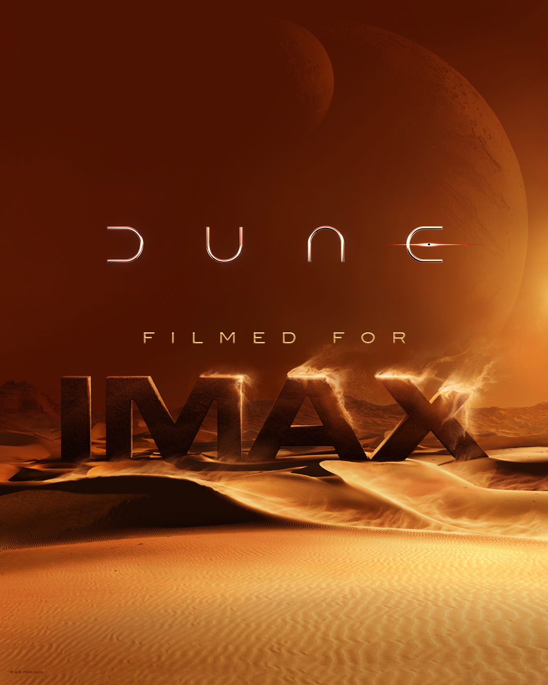 Regal (spooky edition) on Twitter "Dune is back in IMAX this weekend at select Regal theatres