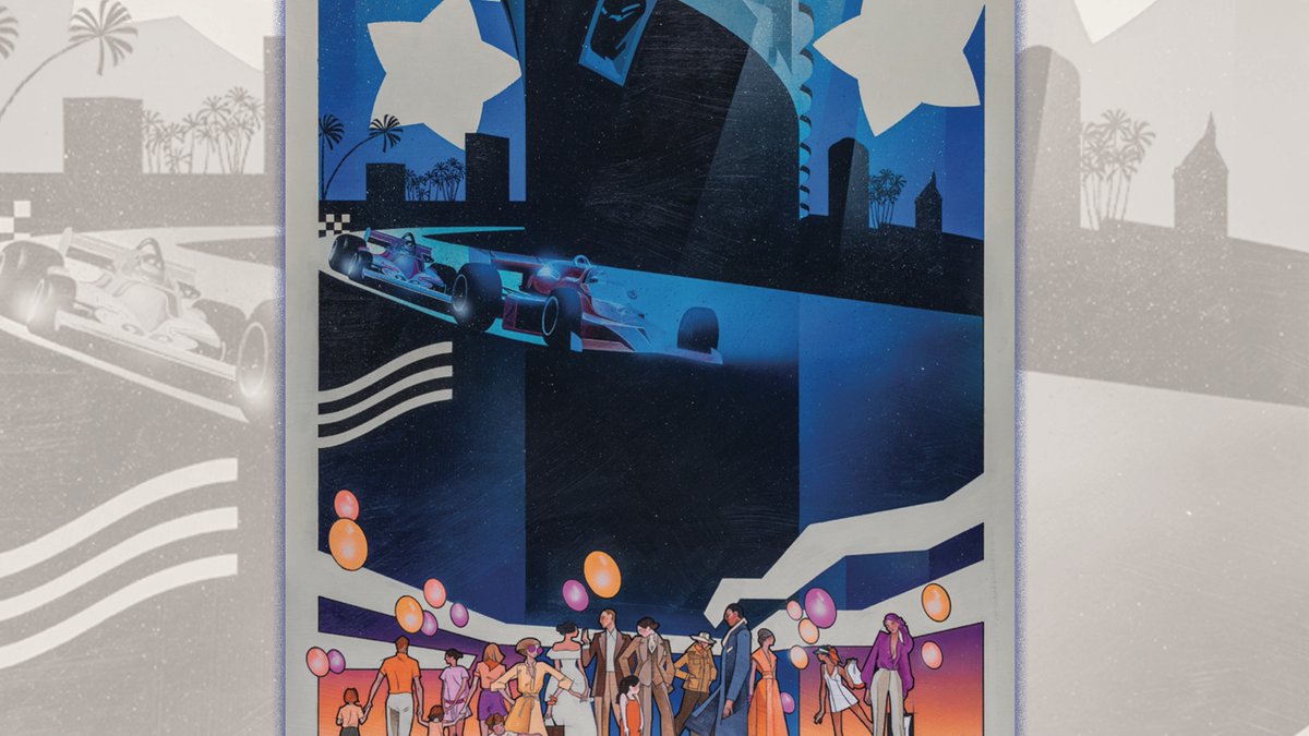 Check out this fun 'Long Beach Plaza' (1979) travel poster by Drew Struzan. Just added to the gallery online store here. galacticgallery.com/drew-struzan..… #drewstruzan #drewstruzanart #travelposters #longbeach #70s