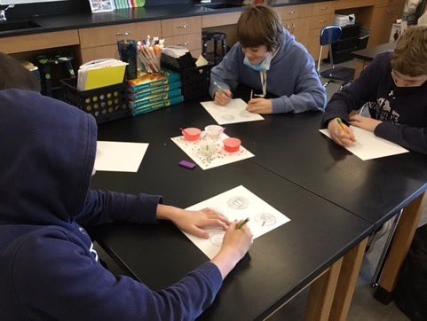 stdavidsschool's tweet image. We’re DRAWING a blank on a pun for this post...so here you go. Students from the MS Drawing Club weekly workshop created some birthday still-life drawings this week. With classes like these, it feels like it’s our birthday everyday here at St. David’s. #sdsw