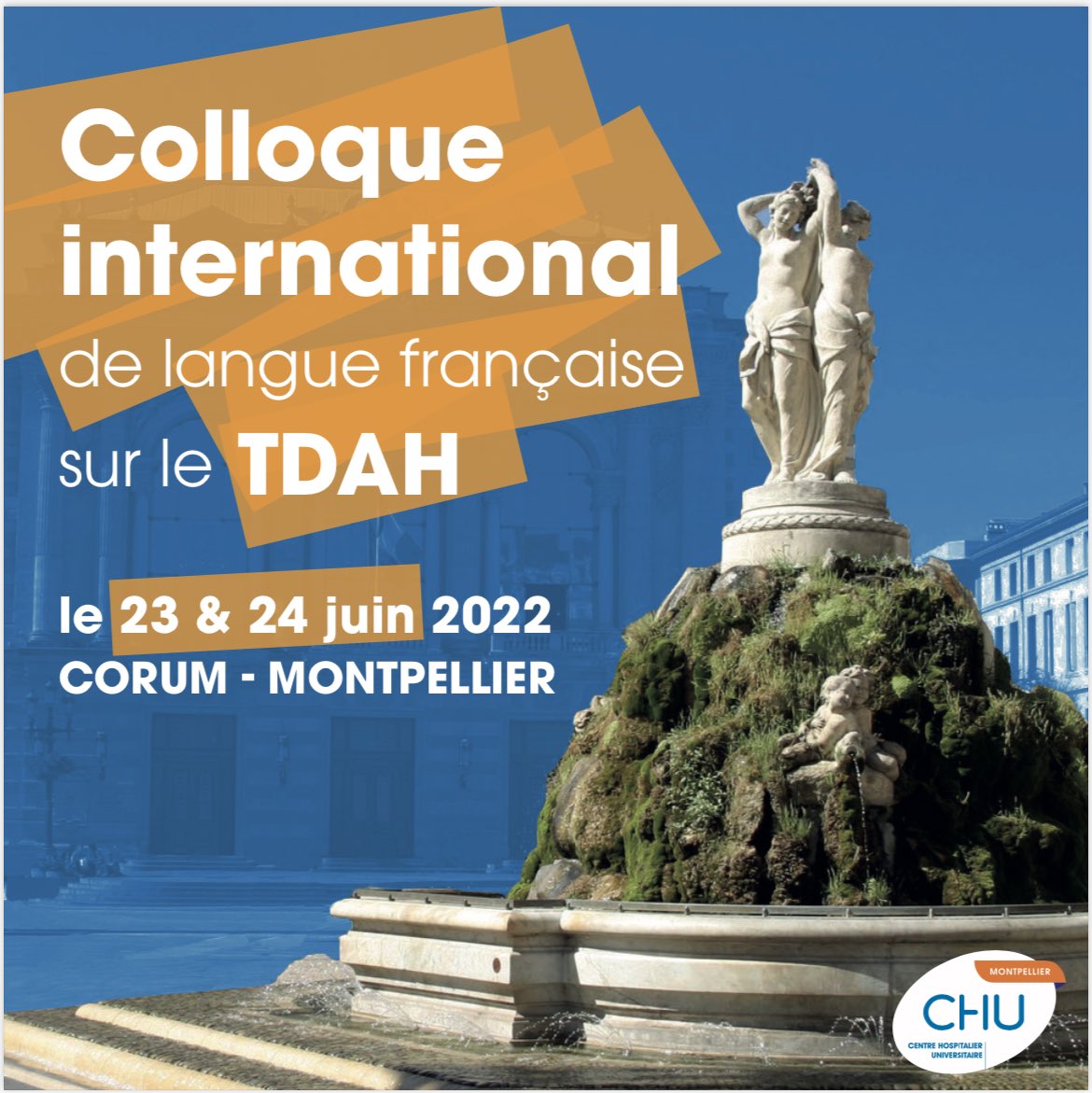 23-24 juin. Congrès TDAH organisé à ⁦<a href="/montpellier_/">Ville de Montpellier</a>⁩ par ⁦<a href="/Ouakil8/">Diane Purper-Ouakil</a>⁩ de ⁦<a href="/umontpellier/">Université de Montpellier</a>⁩   J y serai pour parler #numerique #psychiatrie #PEA
