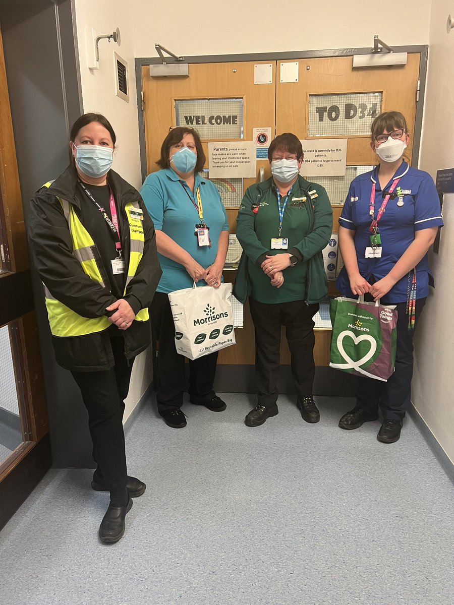 Thankyou to <a href="/Morrisons/">Morrisons</a> for the toiletries delivery on Tuesday! It will be very appreciated across the ward for our patients &amp; families! <a href="/leannevikki85/">leanne</a> <a href="/wilsjo/">Jo</a> <a href="/nottmchildrens/">Nottingham Children’s Hospital and NNU</a>