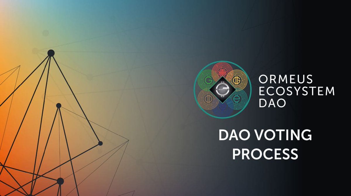 ormeusecosystem's tweet photo. DAO Design, Structure and Voting

In this week’s update video, we would like to speak more about our DAO and how this implementation will be arranged.

See full update 👉https://t.co/OlECeFP6Ot https://t.co/RpqwuAqkVq