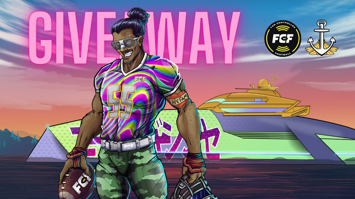 ApeHarbour's tweet photo. Ape Harbour 🤝 @fcflio 🛥️🏈

24h GIVEAWAY:
1⃣ Ape team FCF Ballerz NFT + Superyacht
2⃣ 10 WL spots for FCF Ballerz NFT mint

TO ENTER:
👉 Follow us and @FCFBallerz
👉 Drop your eth address &amp; RT https://t.co/iQNhAwwMsN