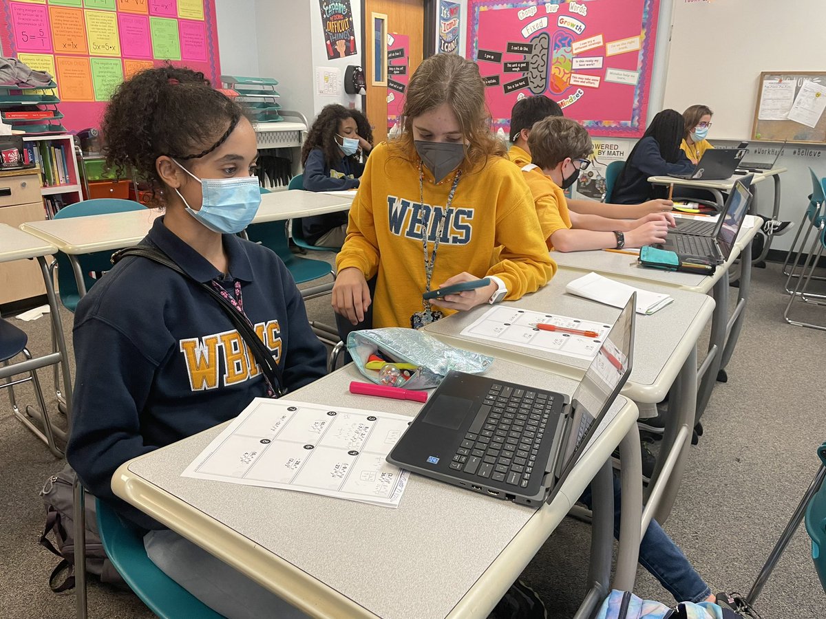 MrsEppsMath's tweet photo. More #algebra #studentdiscussion @WestBriarMS #iteachmath #middleschool https://t.co/BcEe0Bs7sa