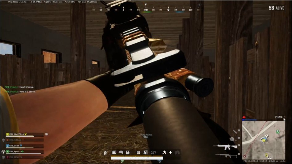 POV: Fighting on Esport B client. better off hipfiring