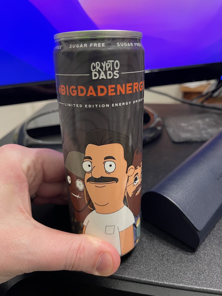 Late night last night ...

Son up at 3:00 a.m. this morning ...

Full day of a work now rounding into its final stretch ...

Time for some #BigDadEnergy to get to the finish line!