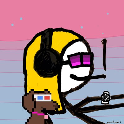 meximeltmaxi's tweet photo. @cryptorayrays are a @mfers bes fren 🐕 #NewProfilePic @chromorphs #wavesonchain https://t.co/LynMwVXiEN