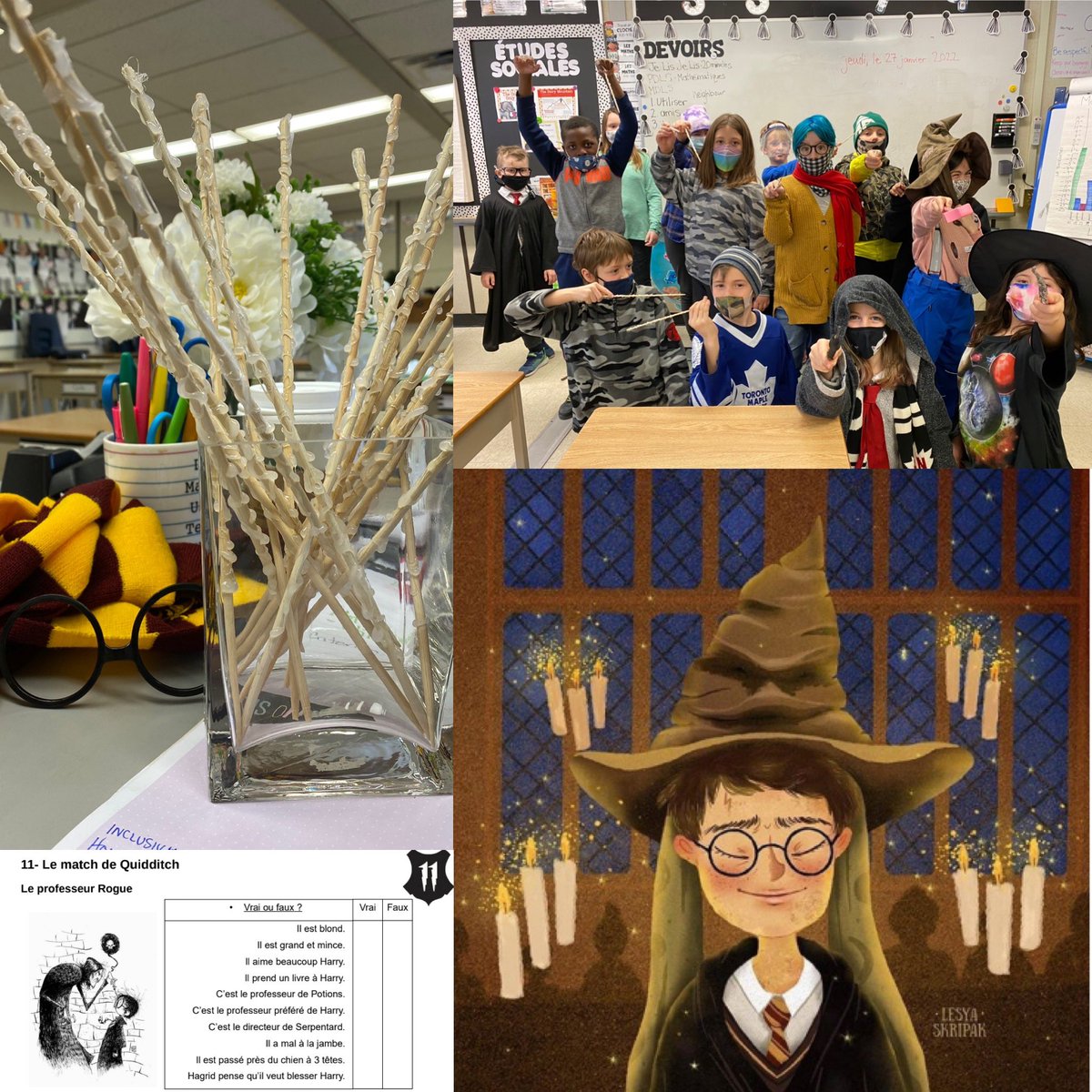 MmeBeckenbach's tweet image. We made magic wands to compliment our French novel study of Harry Potter 🪄 #makinglearningmagical @GoodfellowPS