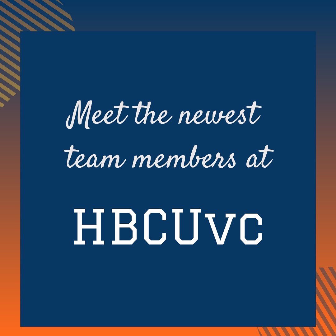 HBCUvc's tweet photo. 🚨NEW TEAM MEMBERS ALERT!!!🚨 Our HBCUvc Staff/Family has grown by TWO! We’re excited to welcome Class 3 Fellow Kiley Williams and Angela King!

Read our blog to learn more about these two superstars✨ https://t.co/Wy6CFR0FWD

Help us welcome them! https://t.co/aTTdIBZISZ