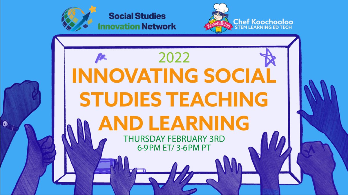 SnowBert's tweet photo. This Thursday, Feb 3, check out 5 engaging and effective new tools for Social Studies in just 2.5 hours, at the Innovating Social Studies Teaching &amp; Learning Conference. FREE!  We’ll talk @KidCitizenApp K-5 exploring history and civics w/ primary sources. https://t.co/oY5xLcRLvp https://t.co/CFXsUk8GXZ