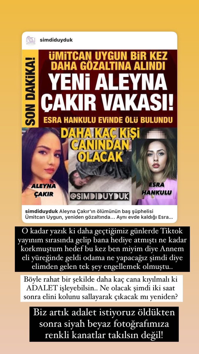 cemresolmazcm's tweet image. Böyle koyayım da korkar olduk hakkımız olan adaleti istemeye..Allaha emanetiz.