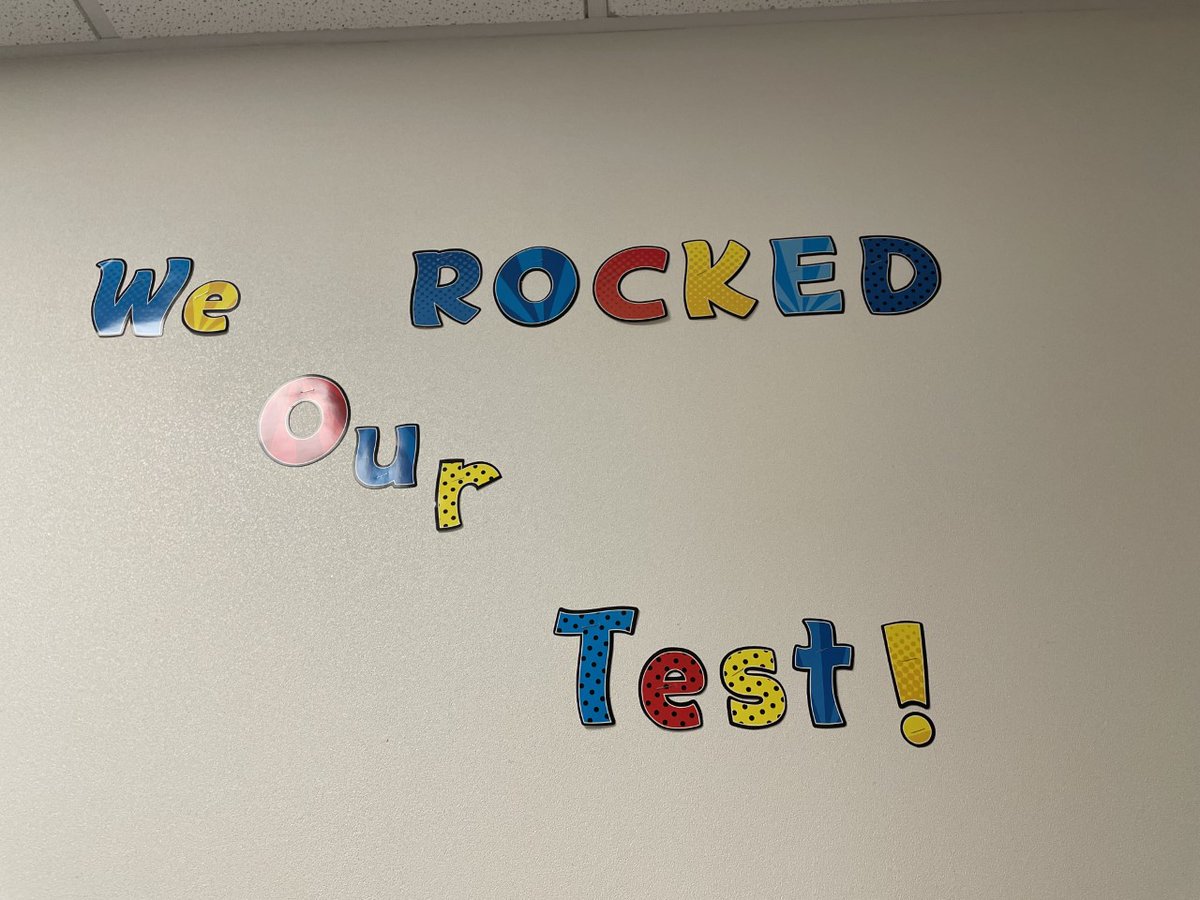 First Graders in Mrs. Manriquez class at Picotte are rocking their MAP tests.  That last column?  Yeah, that's they one, where they all did even better than last time!!!