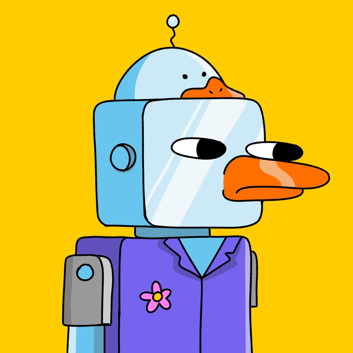 <a href="/pablostanley/">Pablo Stanley</a> <a href="/IndifferentDuck/">The Indifferent Duck</a> <a href="/robotosNFT/">Robotos</a> Roboduck ready! 💪🤖