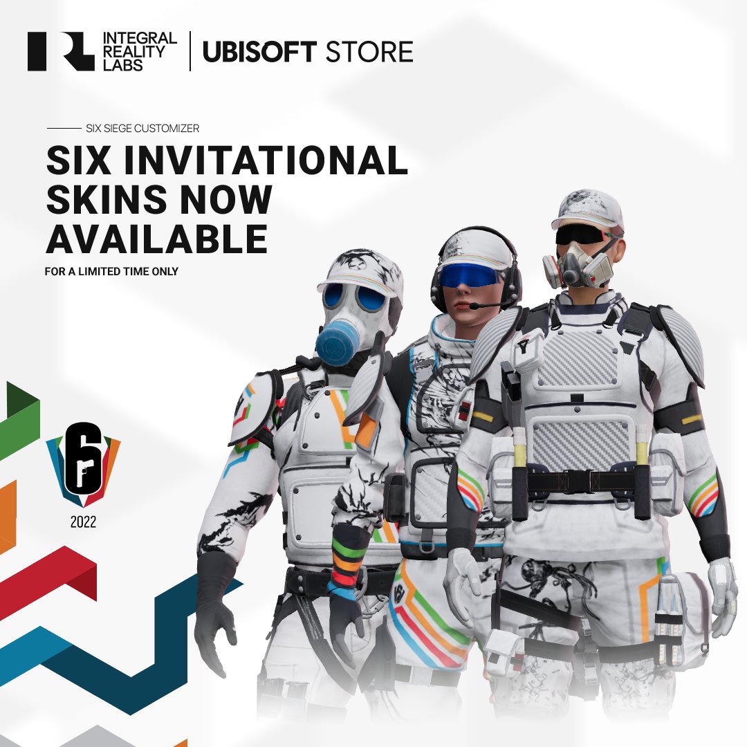 Andarne on X: Happy to announce the latest addition to my # store!  Perfect for ComicCon or the R6 Invitational event, these Finka/Lion Mask  kits are a great addition to a Rainbow