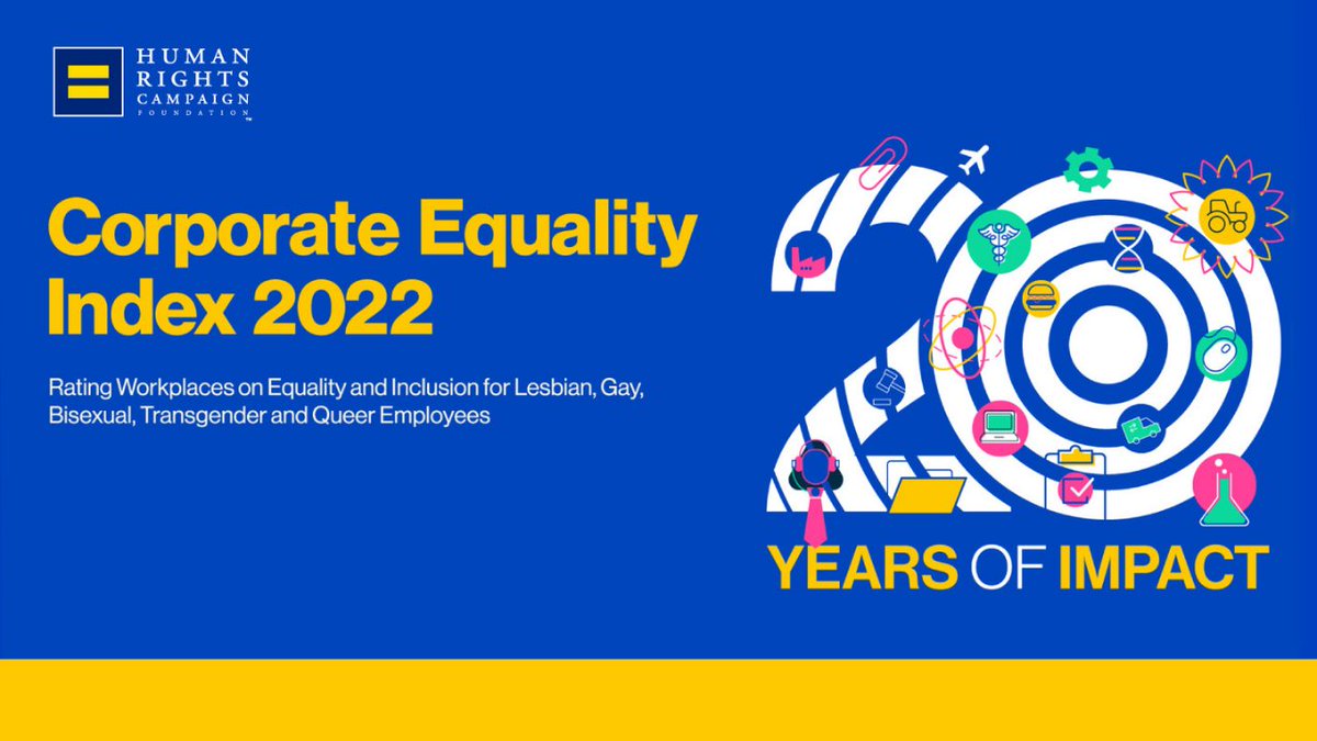 We're proud to announce that we've been recognized as one of the Best Places To Work For LGBTQ+ Equality in the <a href="/HRC/">HRC</a> Foundation's Corporate Equality Index. Make sure to read more below! #CEI2022
bit.ly/33X8GSH
