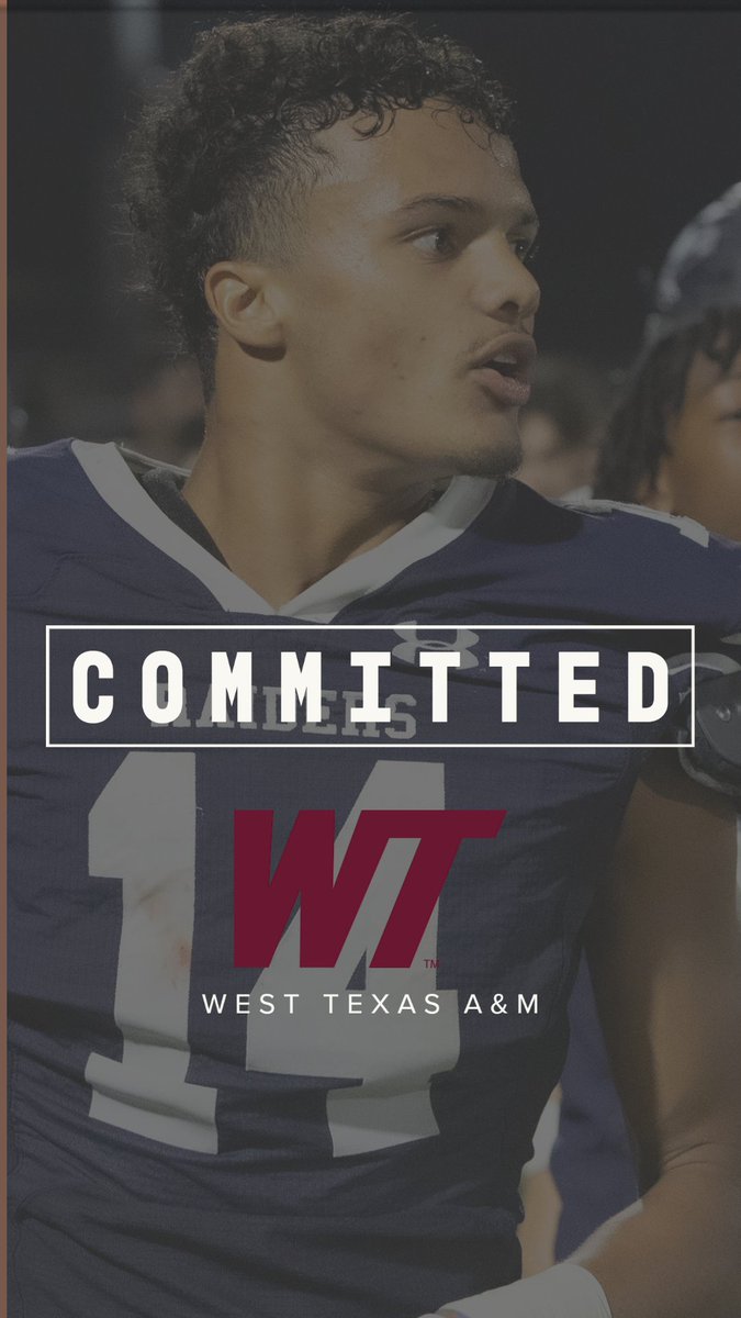 🚨COMMITTED🚨
Congratulations <a href="/almightytjack/">reelbadman</a> and your commitment to <a href="/WTAMUFootball/">Buffalo Football</a> #RecruitDUBeast