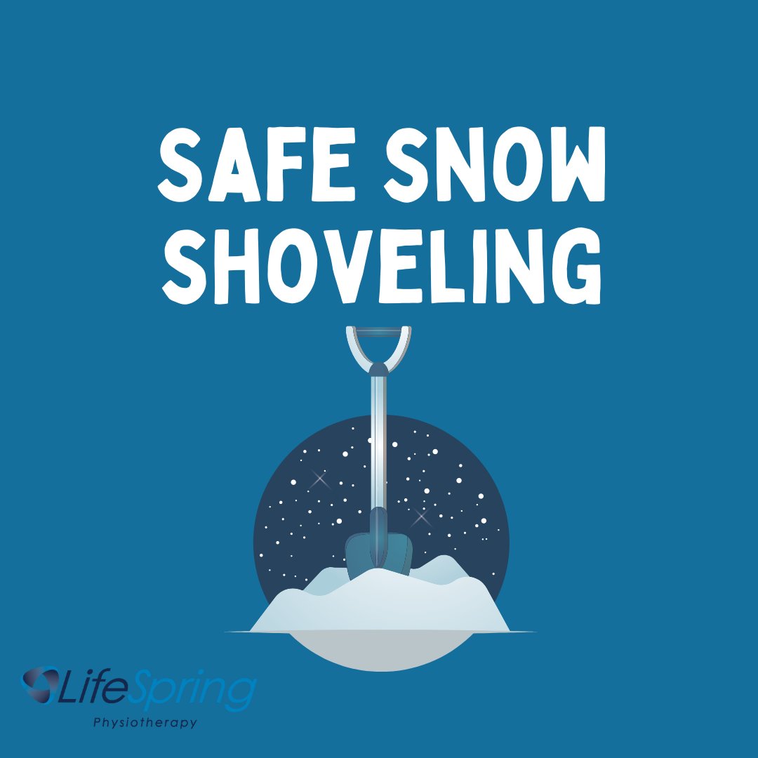 LifeSpringPT's tweet image. Now that the snow is back, a reminder that how you shovel matters:

➡️Pivot, don't twist.
➡️Lift with your legs, not back.
➡️Pace yourself.
➡️Shovel with others to make less work!

#wintersback #physiocanhelp #canadianproblems 🇨🇦 #safesnowremoval ❄️