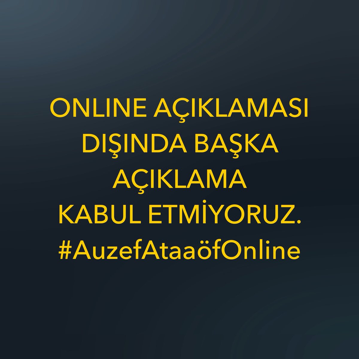 ademmfatsaa's tweet photo. Olumsuz hava şartlarından ve her geçen gün artan vakalar için diyoruz ki #AuzefAtaaoefOnline https://t.co/58VI4abXGG