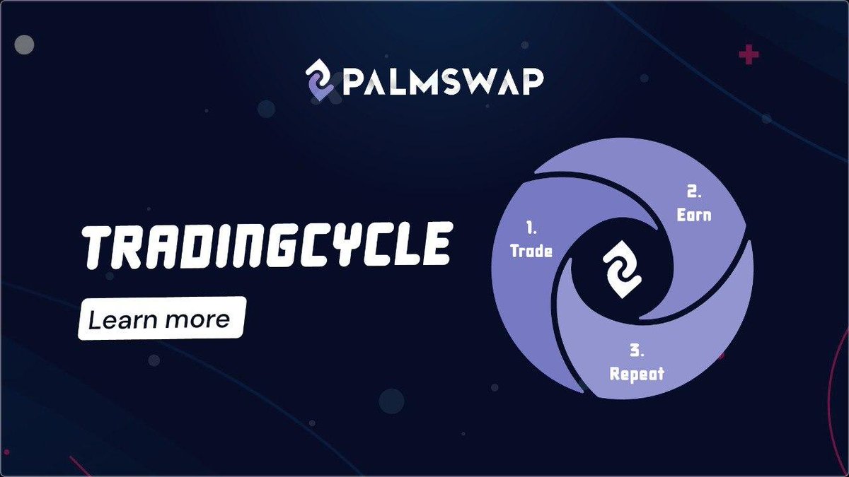👉 Tradingcycle

Imagine to get rewards on every Trade you open...

Actually it is possible, with Palmswap. We distribute 265 million PALM to active traders on the protocol, based on a combination of fees paid and position size.

Lets go #Palmarmy 🚀

docs.palmswap.org/protocol/tradi…