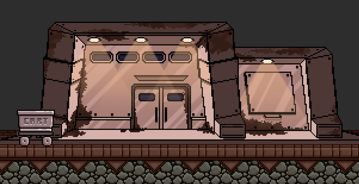 pinaplll's tweet photo. Here's your daily cart update: A mysterious facility has been located! They appear to sell upgrades :0
#gamedev #indiegame #devlo #cartgame #pixelart https://t.co/t4xBWLBiKG