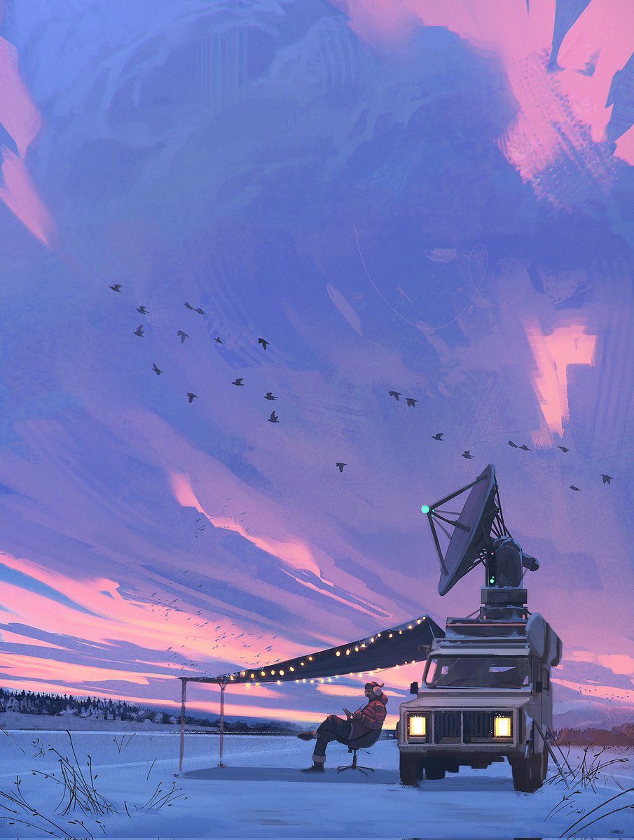 CarmesJocelin's tweet photo. I'm painting a lot of pink and blue lately. #illustration https://t.co/MqO95THViV