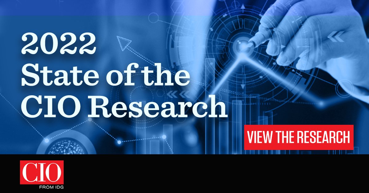 InsiderProTech's tweet image. The 2022 State of the CIO research outlines what CIOs are currently focused and where they hope to spend their time in the next 3 years. 

Check out the findings here: bit.ly/3rAvLT5 

#IDGreseach #StateoftheCIO @IDGworld