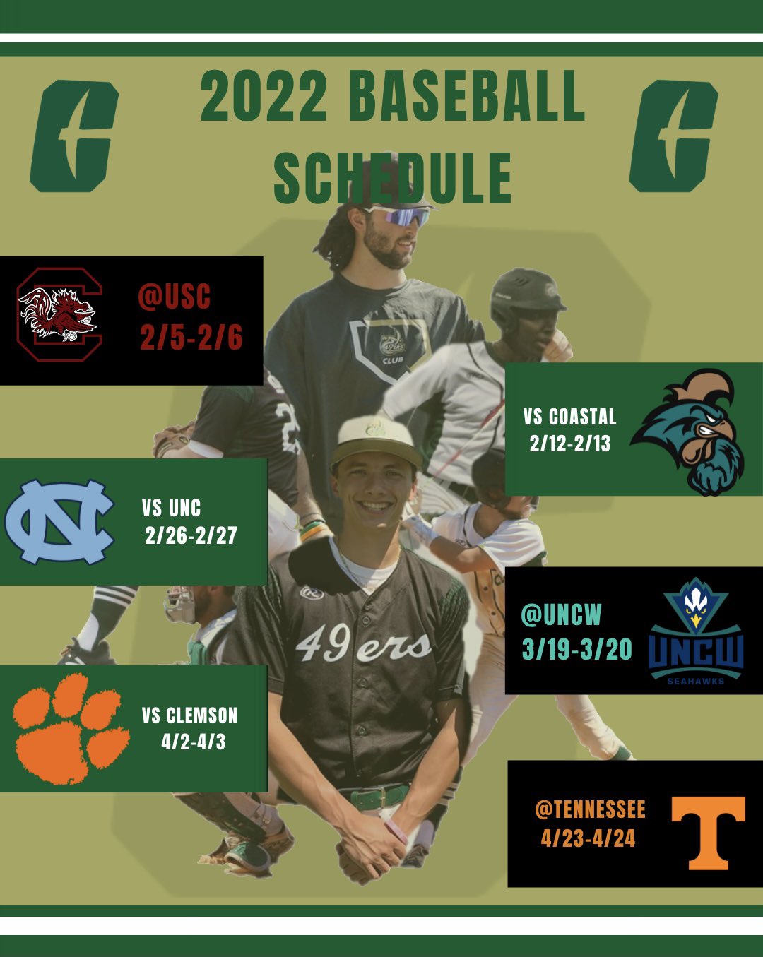 Uncc Fall 2022 Schedule Unc Charlotte Club Baseball (@Unccbaseball) / Twitter