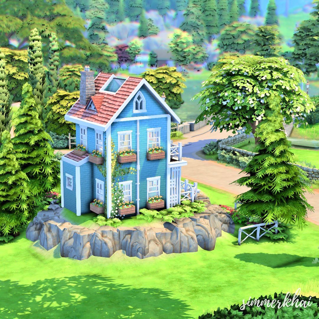 simmerkhai's tweet photo. Tiny Teal House >> https://t.co/AP5McrRDuM
.
#ShowUsYourBuilds #TheSims4 https://t.co/D8fQS7pDdY