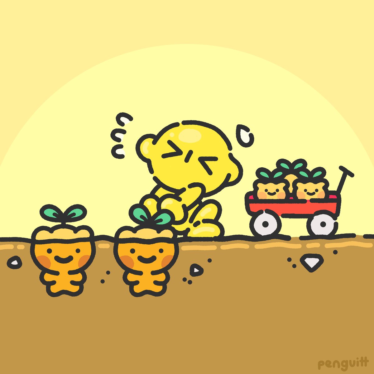 Penguitt's tweet photo. A bountiful harvest. 🍋🟠 https://t.co/5GjhDkMfdL