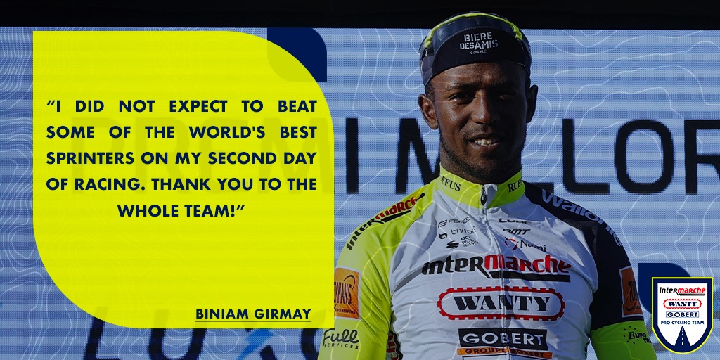 .Congratulations @BiniamGrmaye 
#EritreaPrevails 🎉🎉🎊🎊🥇🥇🥇🇪🇷🇪🇷🇪🇷 