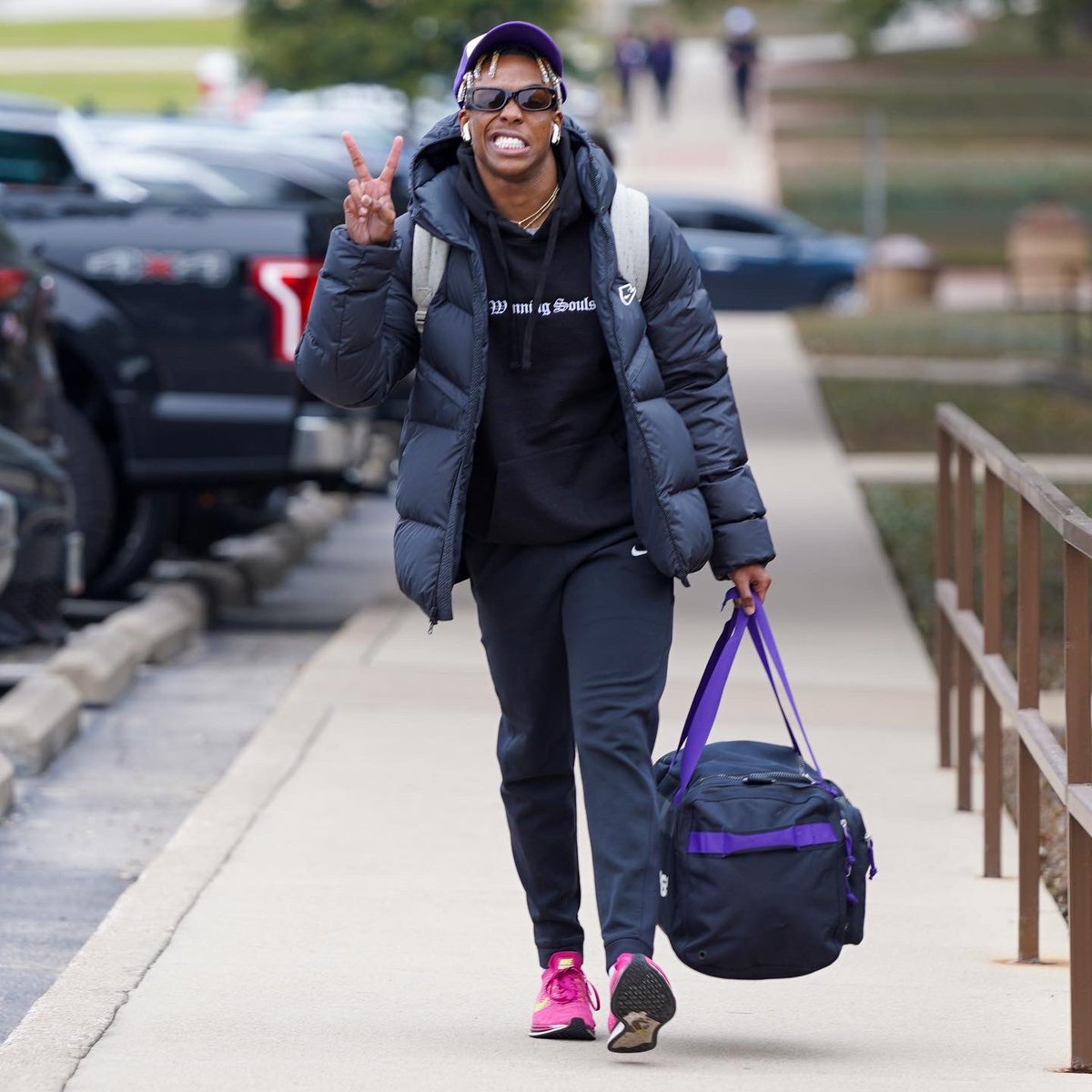 TCUTrackField's tweet photo. Headed to Lubbock 😈🐸

#GoFrogs https://t.co/kPd3kLAbX9