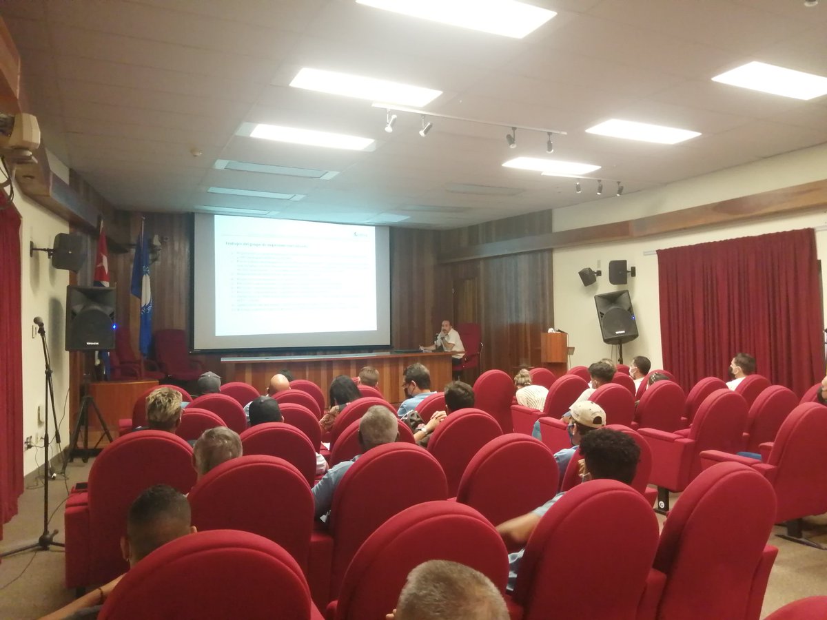 ETECSA_VPTI's tweet photo. En el día de hoy se efectuó con éxito el balance 2021 de la Dirección de infraestructura y Micro informática en la VPTI. 
Varios logros alcanzados
Nuevas metas para el 2022 💪 https://t.co/2iMPxAfezD