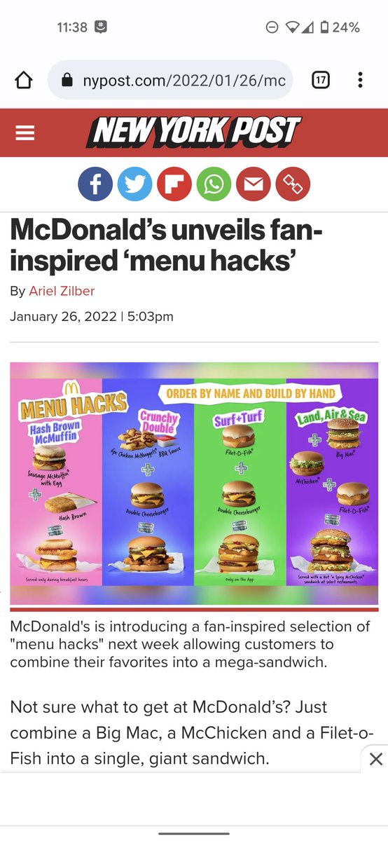 dena_potacki's tweet photo. no one wants a land,air and sea sandwich please bring back the snack wraps 🙏 @McDonalds @McDonaldsCorp https://t.co/i3stXVFHwx