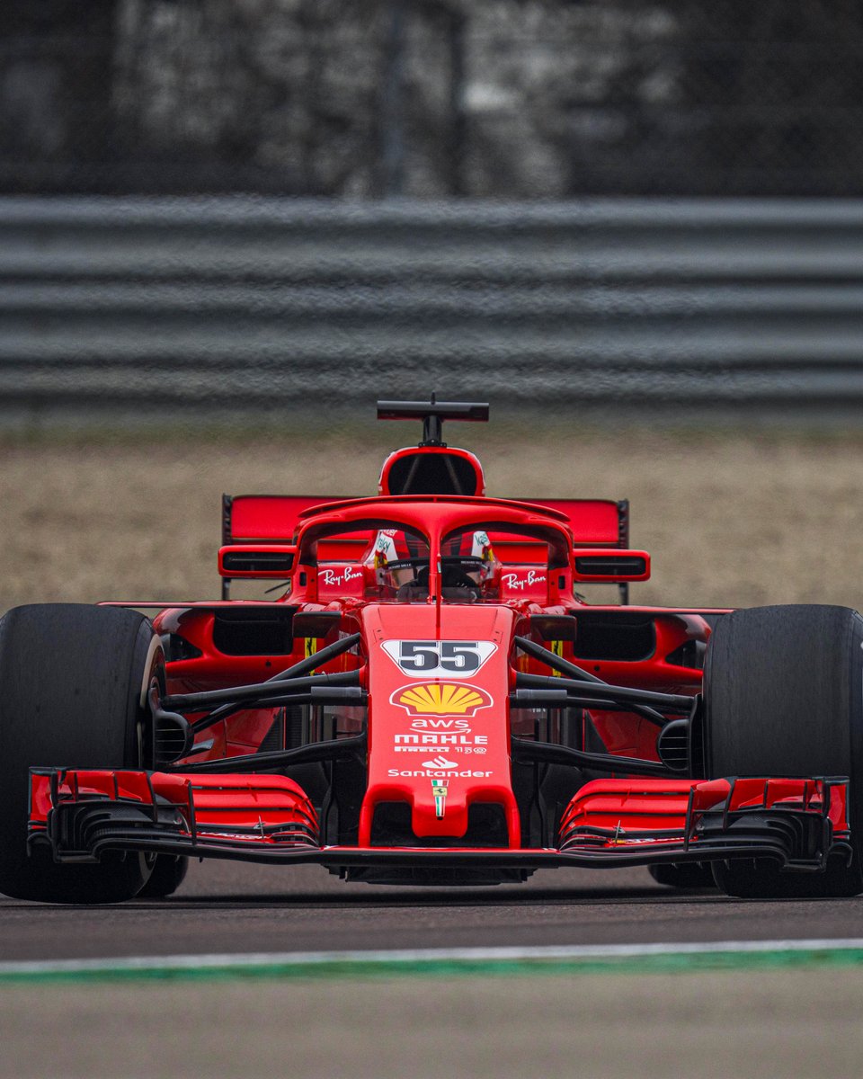 MatraxRacing's tweet photo. #F1 | @ScuderiaFerrari official drivers hit the track for the 1st time in 2022. On Thursday morning @Carlossainz55 completed 59 laps & 176 km with 2018 #SF71H 🏎️ at #Fiorano as his Monegasque fellow @charles_leclerc drove the car (48 laps & 143 km) in the afternoon.
📸 Ferrari https://t.co/K9Bez6KjeF