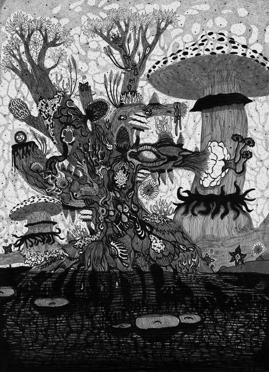 ianmf71's tweet photo. Hello people of the world. Hope ya'll doing your finest. 
Recently I moved to @versumofficial and am starting a new collection there! I hope I make it better there.

"Lush swamp of Life" is now live on versum! 

1.1 tez 
10 eds

https://t.co/BhaPaFHZJD https://t.co/C84SdGHTWJ