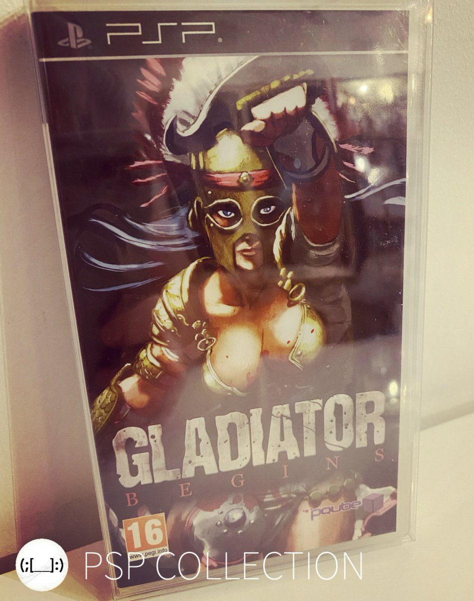 CollectionPsp's tweet photo. Hello, Today I would like to present a game that we only see very rarely and for good reason because it is not an edition of this one that we find on every street corner, it is  from Gladiator Begins (UK Version)
#PSParadise #psp #gladiator #pspcollection #game https://t.co/AkvnAMAT7Q