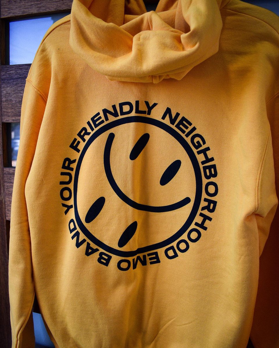 goodtermsband's tweet photo. Everyone’s favorite hoodie has been fully RESTOCKED in all sizes! Dropping tomorrow at 10am PST on our merch store 🤙🤙🤙

Printed on Champion https://t.co/cnIXDvUBY0