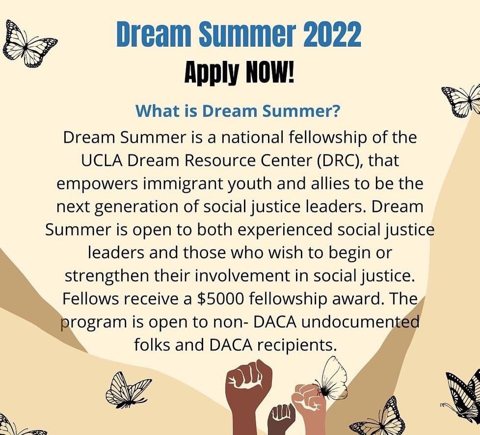 U4SJ's tweet photo. 🗣Apply- Feb. 11 - UCLA Dream Summer
https://t.co/w3PacVtox9 https://t.co/09WZiakmme