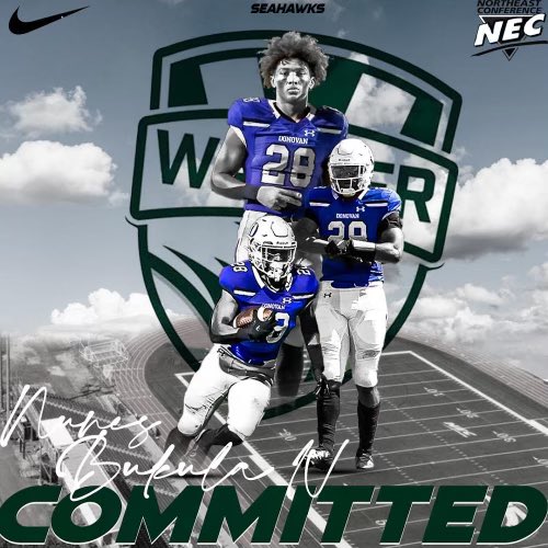 Nunes Bukula IV (@nunesbukulaiv) on Twitter photo beyond blessed to announce that i am committed to play division 1 football <a href="/WagnerCollege/">Wagner College</a> ! 💚🤍 #letsfly beyond blessed to announce that i am committed to play division 1 football <a href="/WagnerCollege/">Wagner College</a> ! 💚🤍 #letsfly