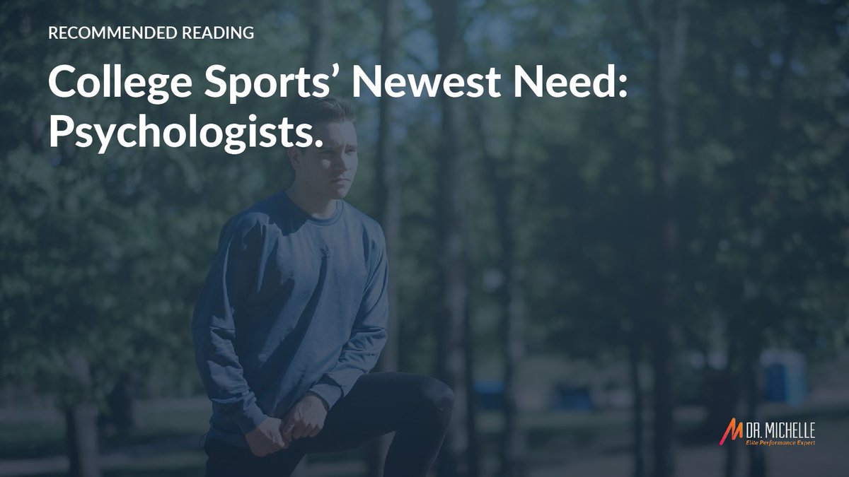 "Like weight rooms and nutrition programs, mental-health services have become integral to college athletic departments." ow.ly/kLWx50F8xw8