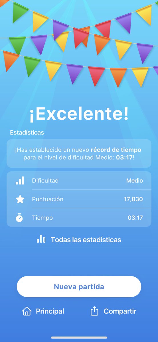 Me hice un sudoku en 3 minutos 😎