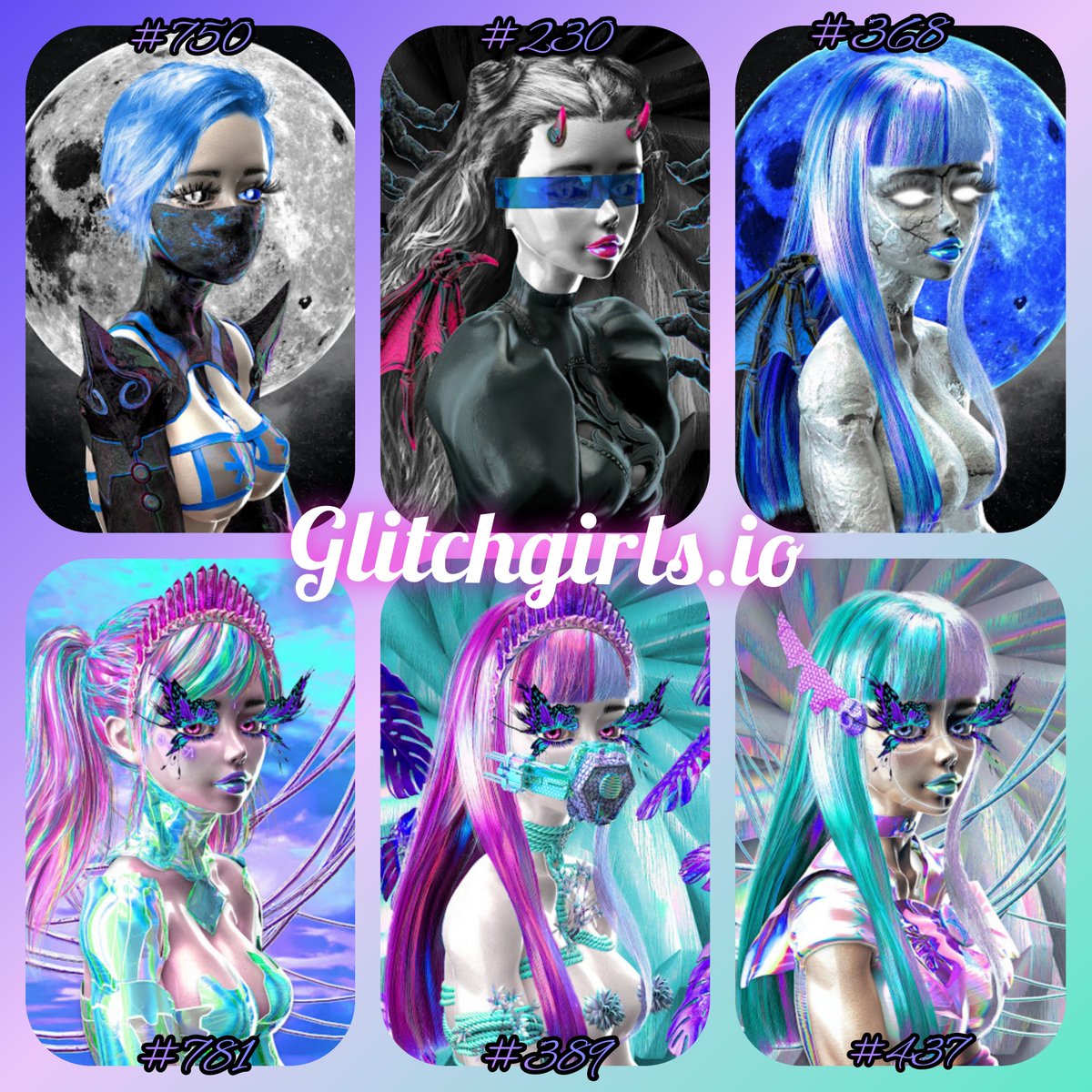 AlmostRichNFT's tweet photo. @ParisHilton @GlitchGirlsNFT with amazing female artist @GHOSTGIRLDXV3 https://t.co/h59zxx0hX6